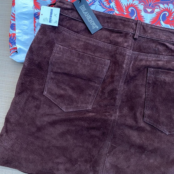 Blank NYC × Free People Suede Mini Skirt - Picture 3 of 3